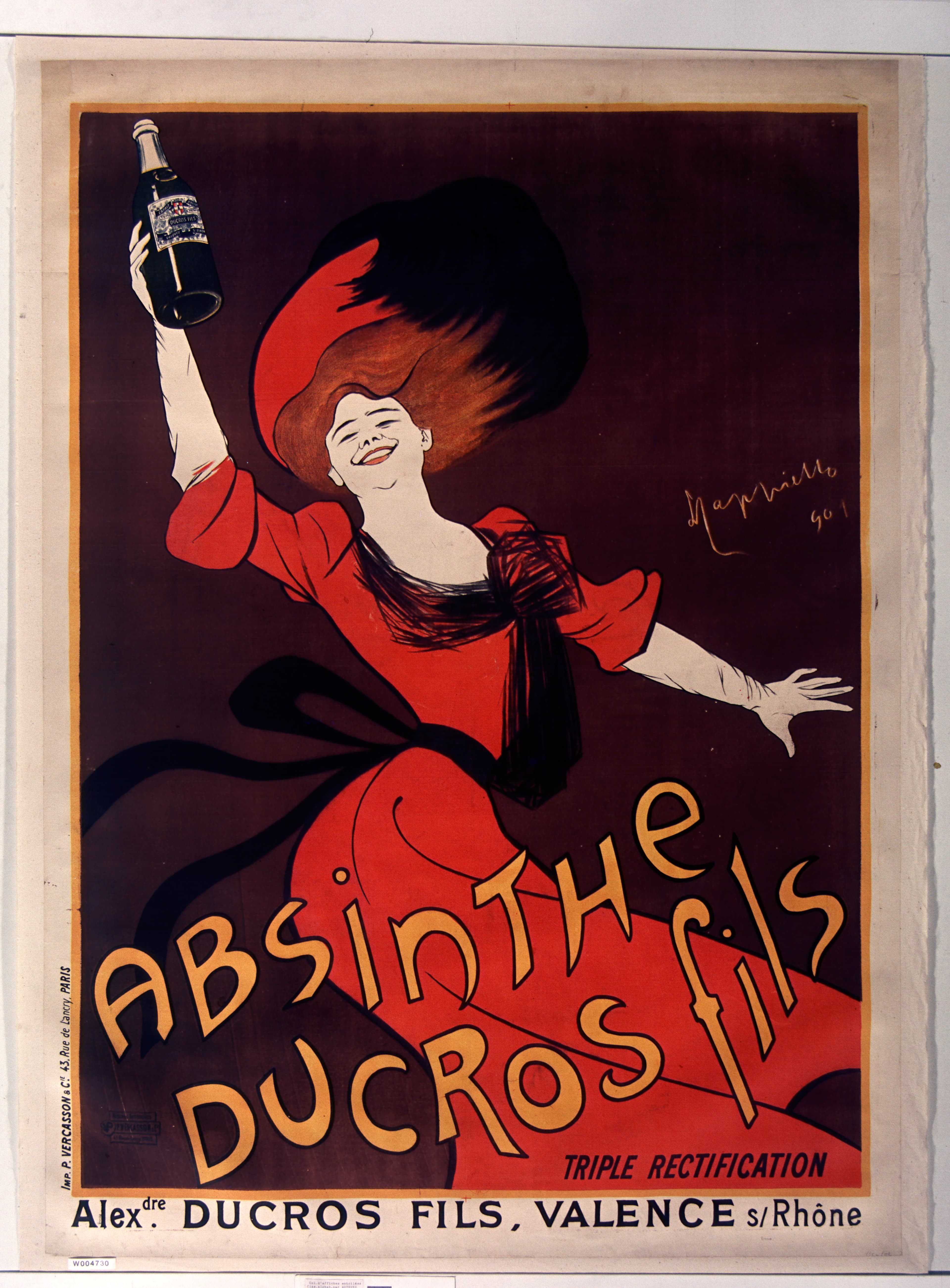 Absinthe Ducros Fils, 1901