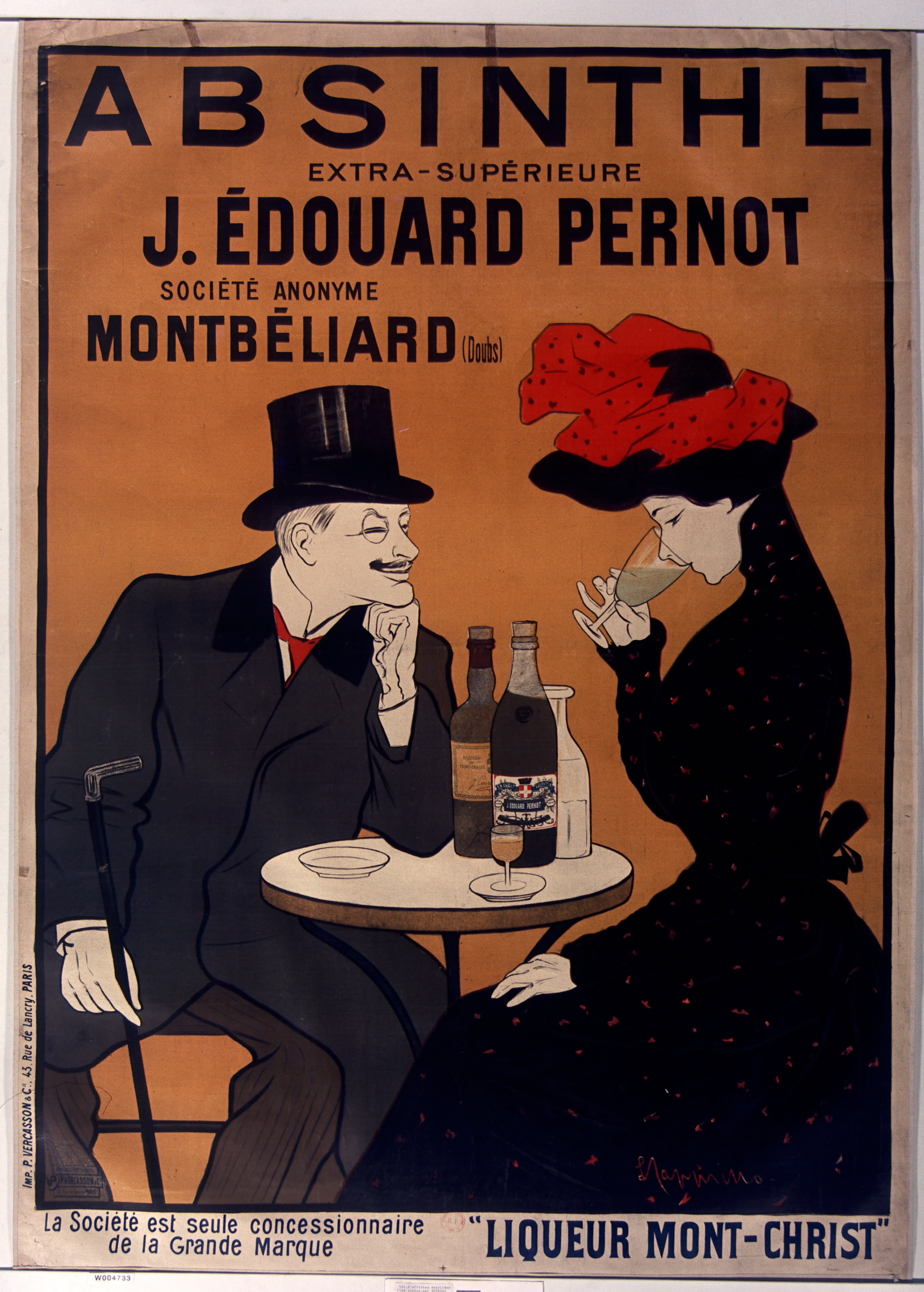 Absinthe Extra-Supérieure, 1900