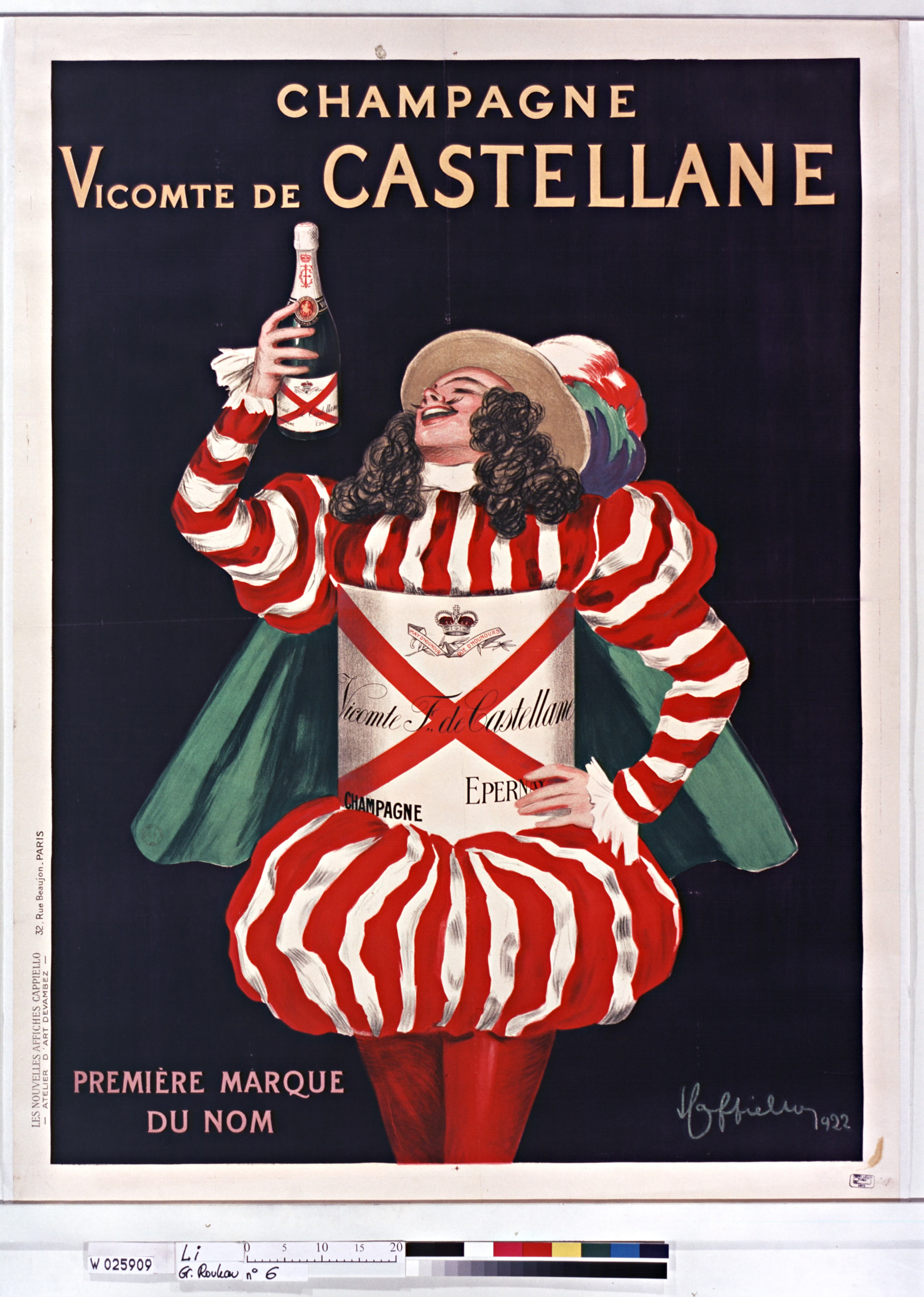 Champagne Vicomte de Castellane, Épernay, 1922