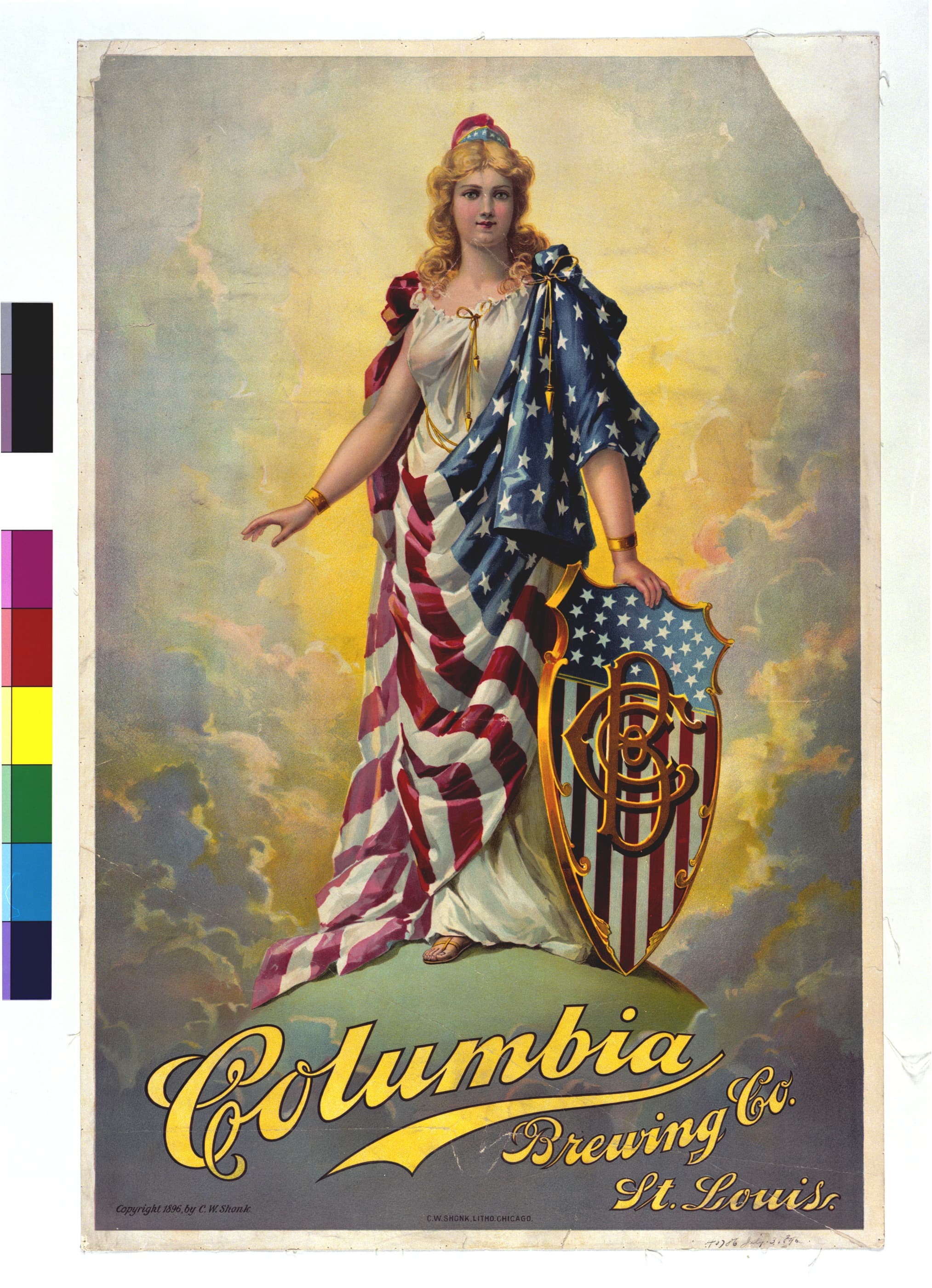 Columbia Brewing Co., St. Louis, 1896