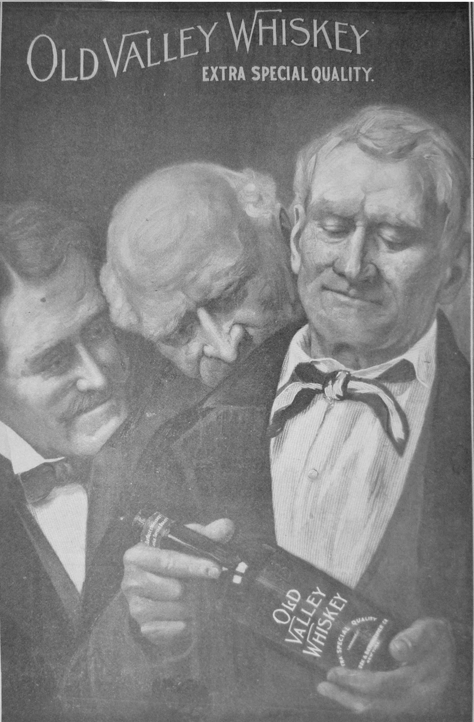 Old Valley Whiskey, 1905
